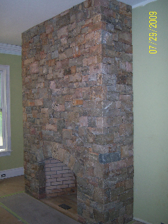 Stone Fireplaces - faces & hearths